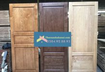 Sơn cửa gỗ tại nhà đẹp giá Rẻ