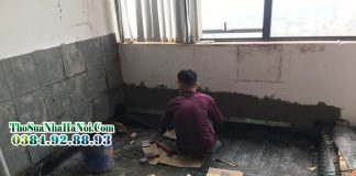 Nhận sửa chữa ốp lát chống thấm dột tại Hà Nội