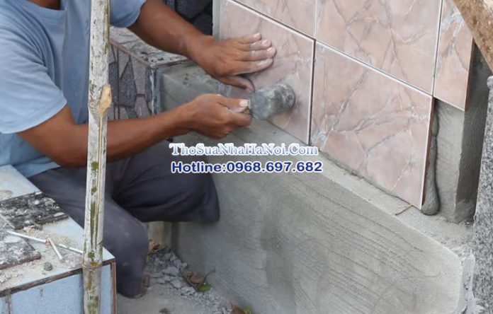 Đội thợ ốp gạch lát nền, chuyên ốp lát tại Long Biên