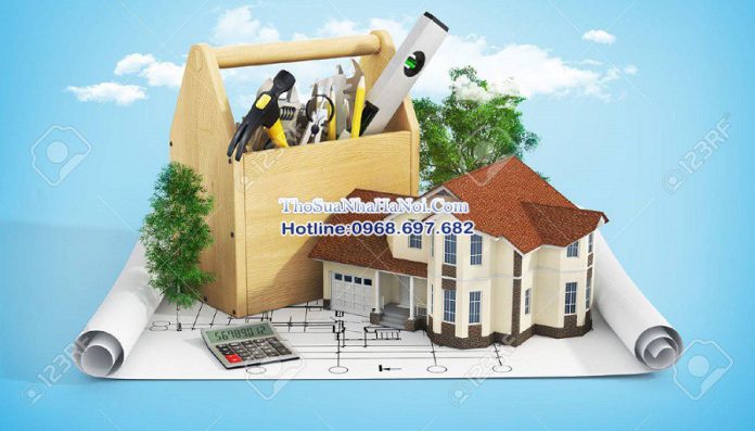 Thợ sửa chữa cải tạo nhà chuyên nghiệp tại Hà Nội